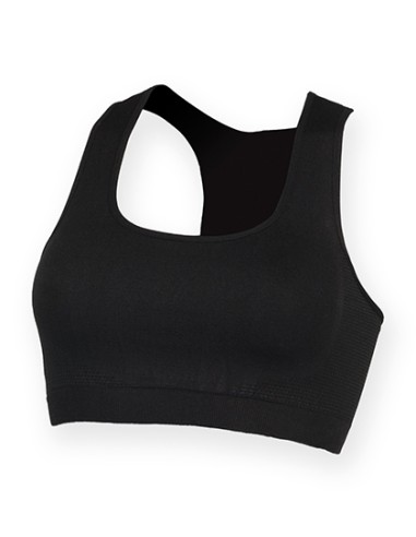 S-SK235-Womens Work Out Cropped Top